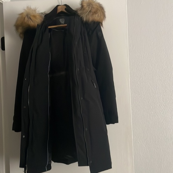 Black Vince Camuto black winter parka size XS - Picture 7 of 9